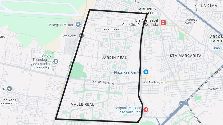 Zona de servicio martes